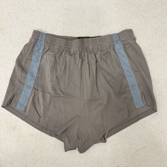 Munsingwear Slammer USA Men’s Shorts‎ Medium Gray Running Athletic Striped - Picture 1 of 12